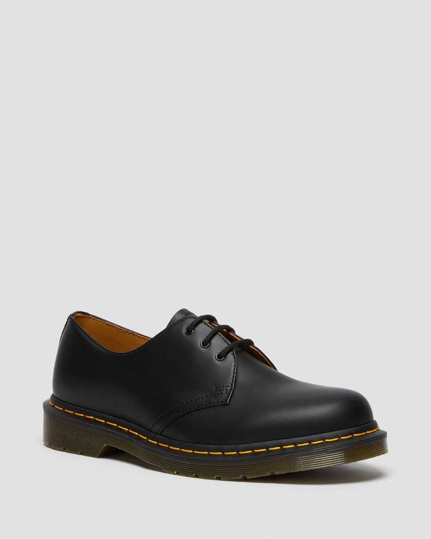 Dr. Martens 1461 Smooth Lær Oxford Sko Herre Svart [1673ZICNE]